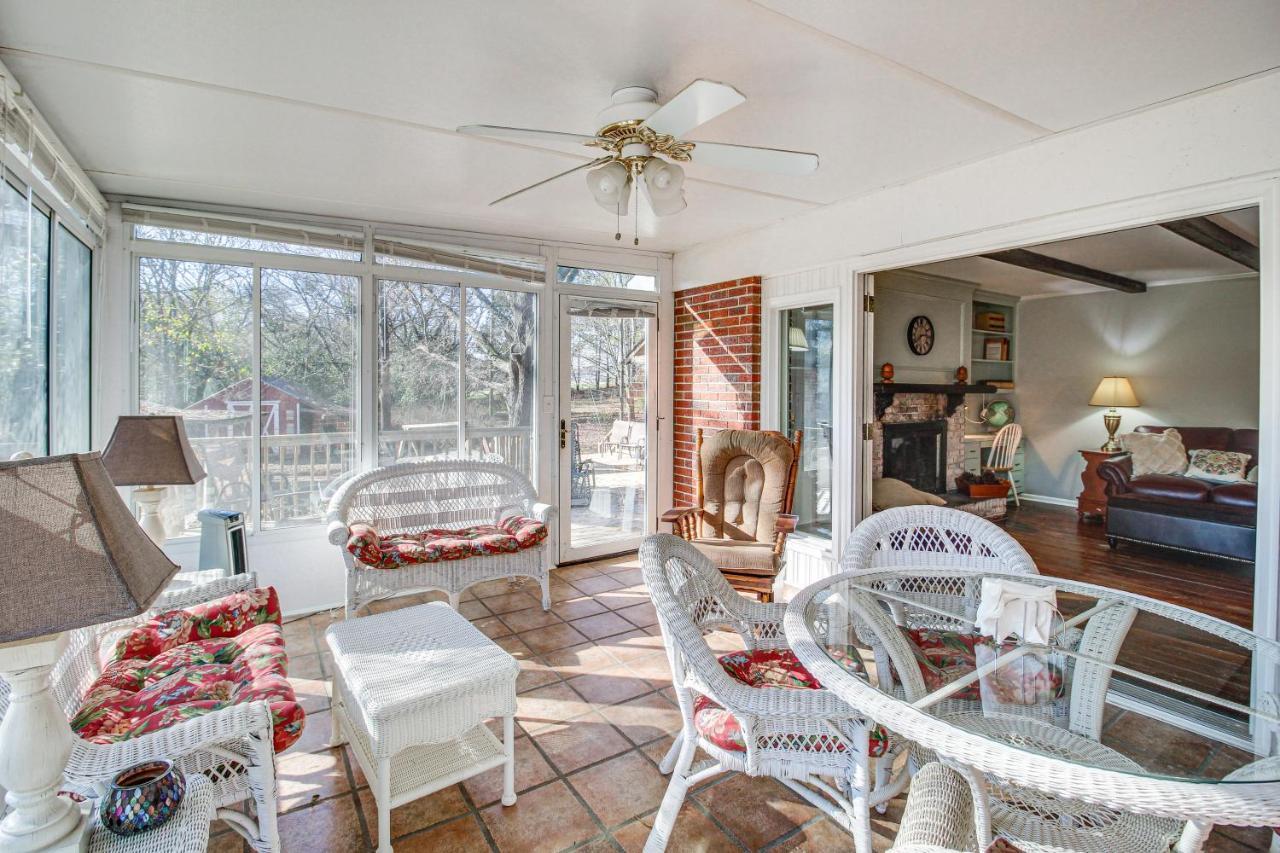 Bright Cartersville Home With Fire Pit And Sunroom! Exterior foto